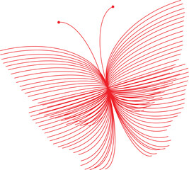 Abstract orange and red gradient geometric shape circle background. Modern futuristic background. 