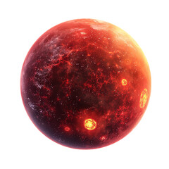 Fototapeta premium red planet earth