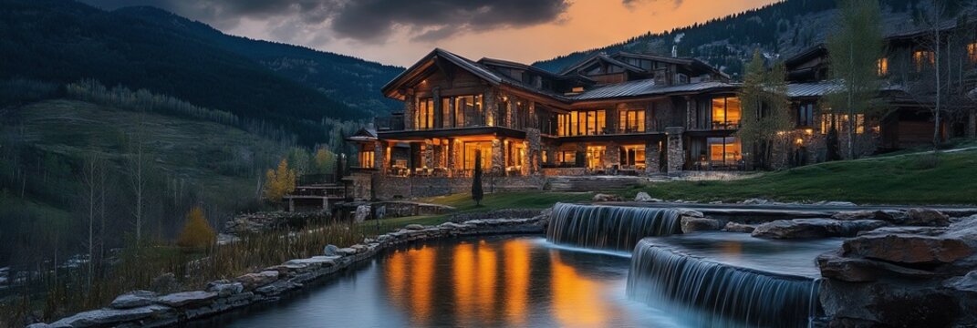 luxury mountain resort