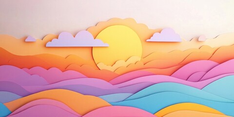 Overcast sky during sunrise and sunset with a blurred background lacking sharp focus, Overcast sky at sunrise and sunset with blurred background and soft focus