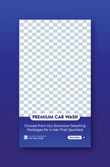 Car Wash Instagram Post Design, Car Detailing Instagram Template, Modern Car Wash Post Design, Auto Wash Social Media Design, Car Wash Promo Post Design, Car Cleaning Instagram Graphic
