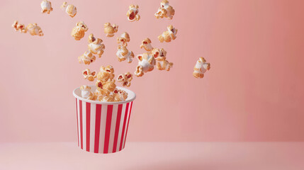 popcorn in a cup