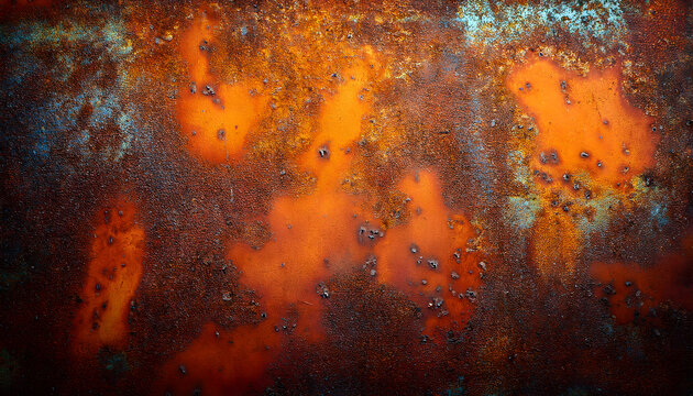 Grunge rusty metal texture background