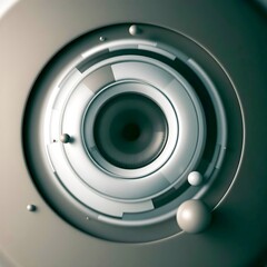 Camera lens background 