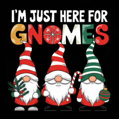 Christmas Gnomes illustration
