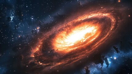 Obraz premium Researchers from India, Ghana, and Argentina analyzing data on distant stars and cosmic phenomena, blending global expertise in astrophysics