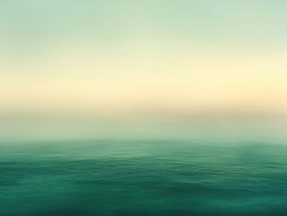 Fototapeta premium Smooth gradient from deep green to soft mint.