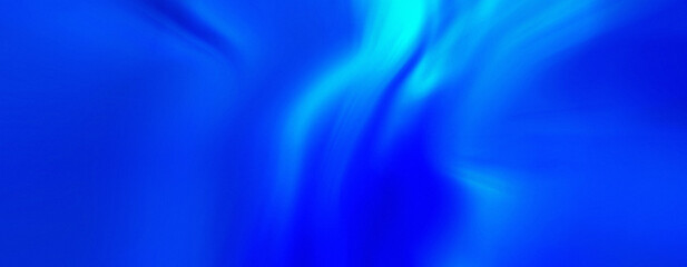 Abstract Blue Blurred Background With Light Streaks