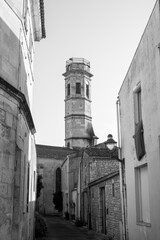Obraz premium vue d'élément d'architecture dans un village d l'île d'Oléron en Charentes maritimes en France