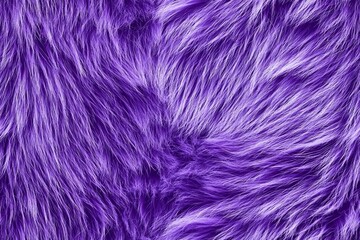 Fototapeta premium Colorful purple background fur texture , isolated on white background, , copy space for text,