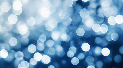 Abstract background with Navy Blue bokeh .