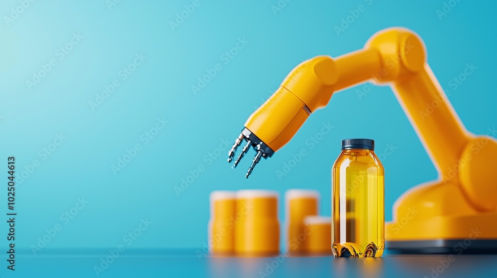 Poster smart ai algorithms in industrial robots - revolutionizing automated recycling processes for sustain