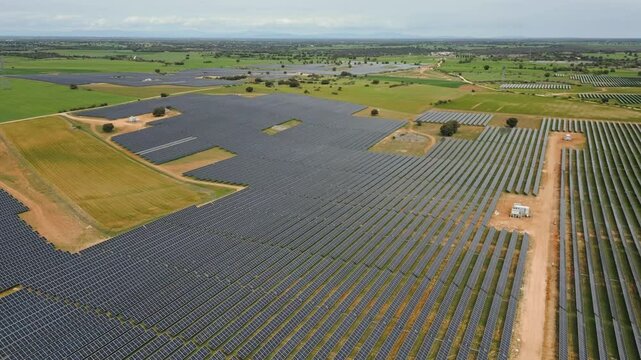 Solar Fields Spread Across the Landscape
