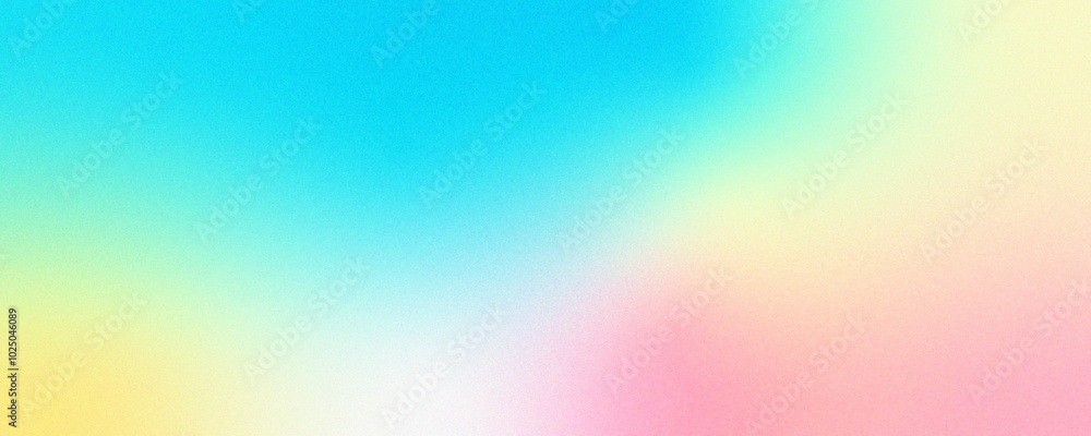 Poster light blue holographic gradient vector stripes vertical movement blurred, glowing empty pastel color