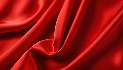 Obraz premium red silk background