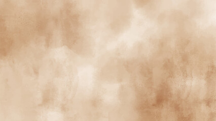 Abstract horizontal watercolor background. Hand drawn vector texture. Brush stroked painting pastel color watercolour