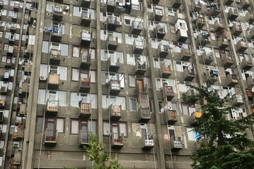 Georgian Soviet architecture design Student Dormitories