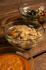 a bowl of bamboo shoots