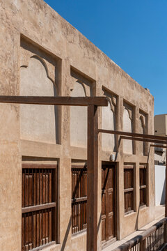 Bahrain - Muharraq - traditional building Pearling Path
