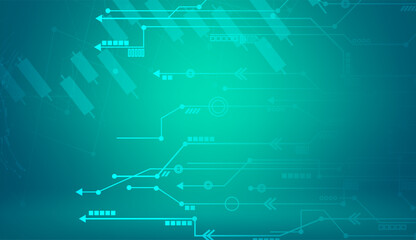 Vector Illustration network connection , Global network connection. World map point and line composition concept of global business.