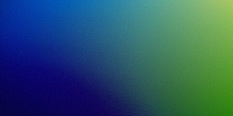 Green blue gradient grainy noise texture background. Design for texture, poster, banner, wallpaper, header cover backdrop