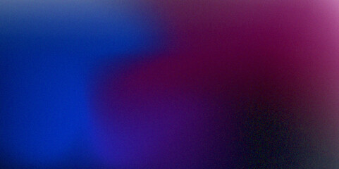 Abstract blue pink grainy gradient background. Grainy gradient, noise texture poster header banner cover design