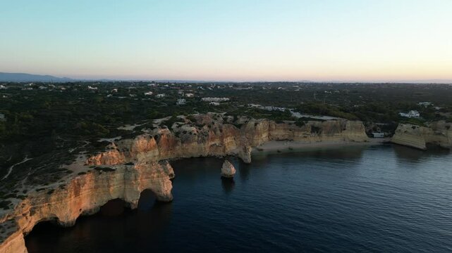 Marinha Beach, Praia dea Marinha, Algarve, Portugal 