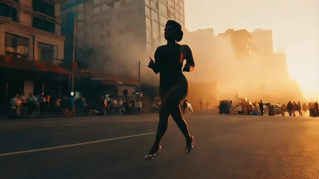 silhouette of a person