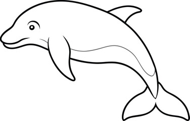 Obraz premium whale vector art, and line art illustration design. Humpback Whale line art vector. Whale linear sketch drawing isolated on white background.