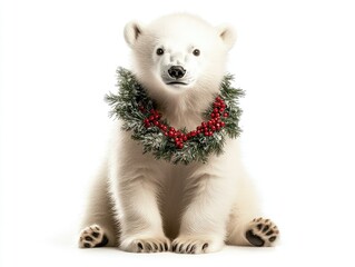Obraz premium polar bear cub