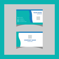 Stylish and unique business card design template