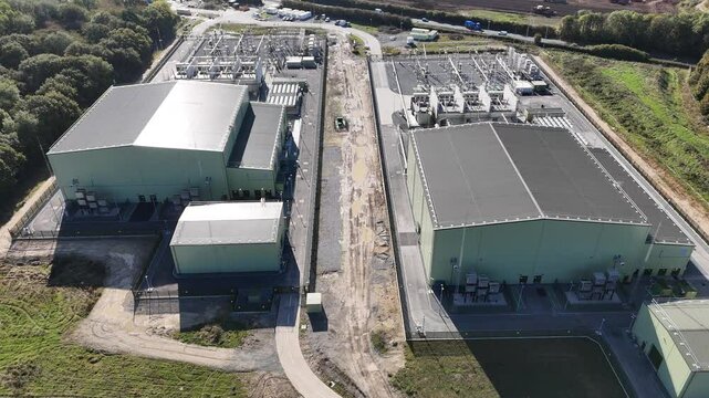 Dogger Bank Wind Farm converter station, Creyke Beck substation East Yorkshire