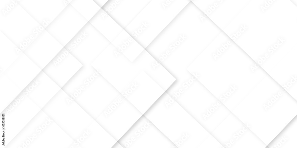 Poster abstract modern white and gray pattern geometric luxury gradient line background random square shape