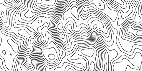 Fototapeta premium Topographic map in contour line light topographic topo contour map and ocean topographic line map. Natural printing illustrations of maps.