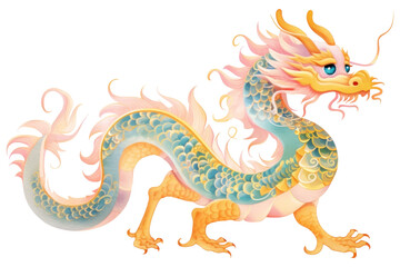 PNG Chinese dragon representation creativity tradition.