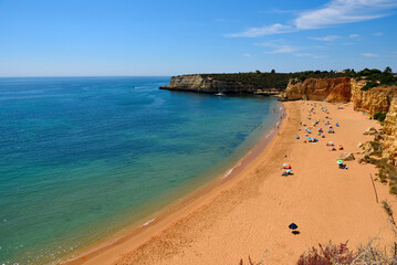 Fototapeta premium praia nova beach Porches algarve portugal