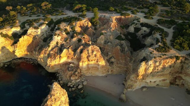 Marinha Beach, Praia dea Marinha, Algarve, Portugal 