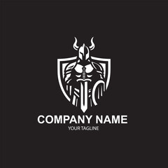 vectors warrior logo design 