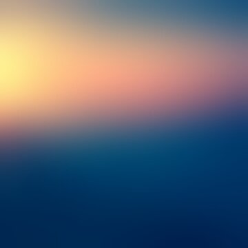 Pink yellow blue colorful dawm sky empty blur background.