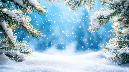 The Winter Wonderland Scene