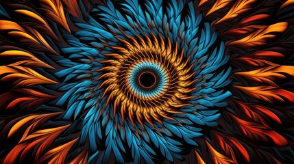 abstract fractal background