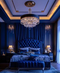 luxury hotel bedroom