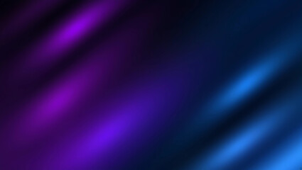 Mysterious Dark Purple and Blue Gradient Blur Background
