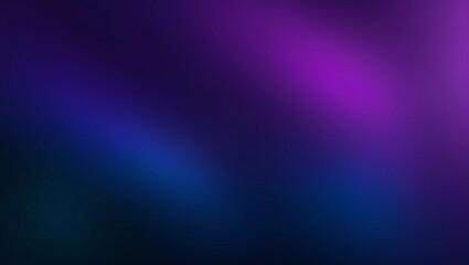 Obraz premium Mysterious Dark Purple and Blue Gradient Blur Background