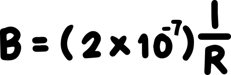 Fototapeta premium electromagnetic energy physic law