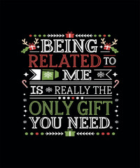 Merry Christmas T-shirt Design