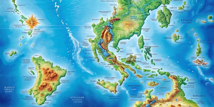 Detailed Map of the Philippines Highlighting Major Islands and Cities for Travel and Educational Use in Stunning
