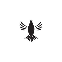 Seagul bird logo icon vector