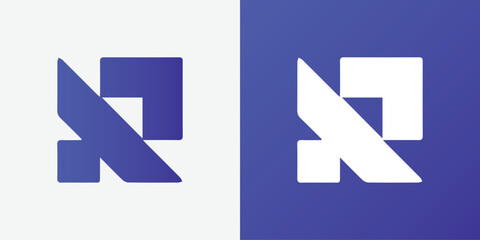 Premium vector branding identity corporate vector logo R design