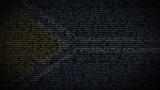 Binary code on flag of Tuva. Program source code or Hacker concept on Tuvan flag. Tuva digital technology security, hacking or programming